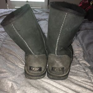 Black UGG boots